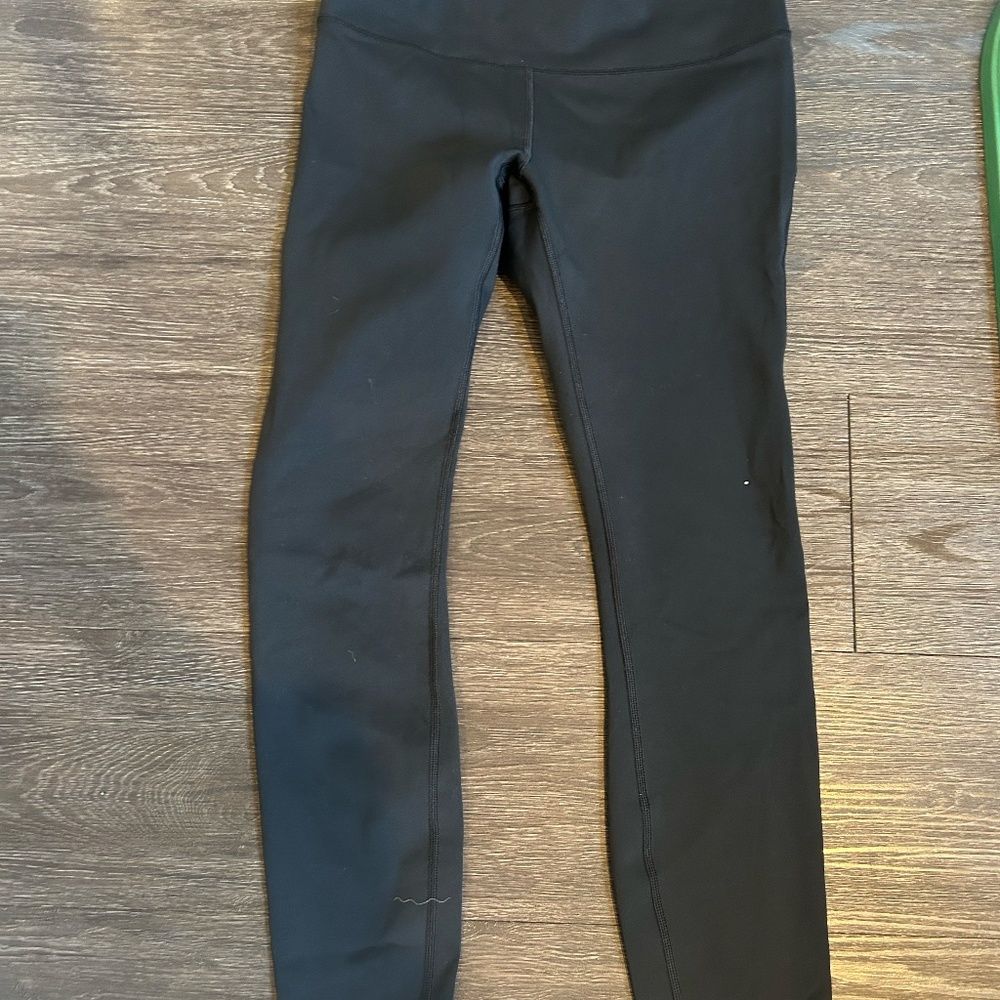 Outdoor Voices Black Fleece Lined Leggings
